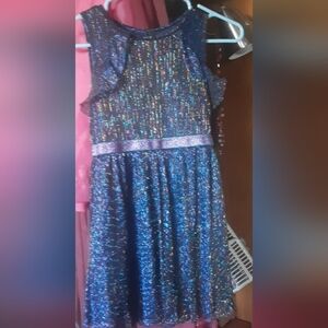 Girls Sleeveless Party Dress